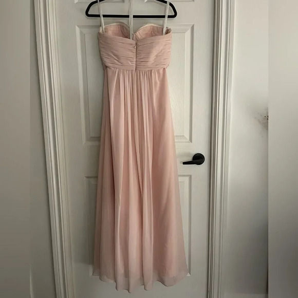 Bridesmaid/Prom Blush Pink Dress - Picture 6 of 7